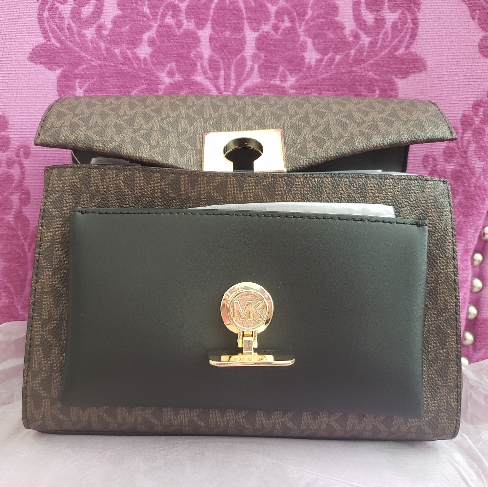 NWT Lita Medium Two Tone Crossbody - Picture 6 of 12